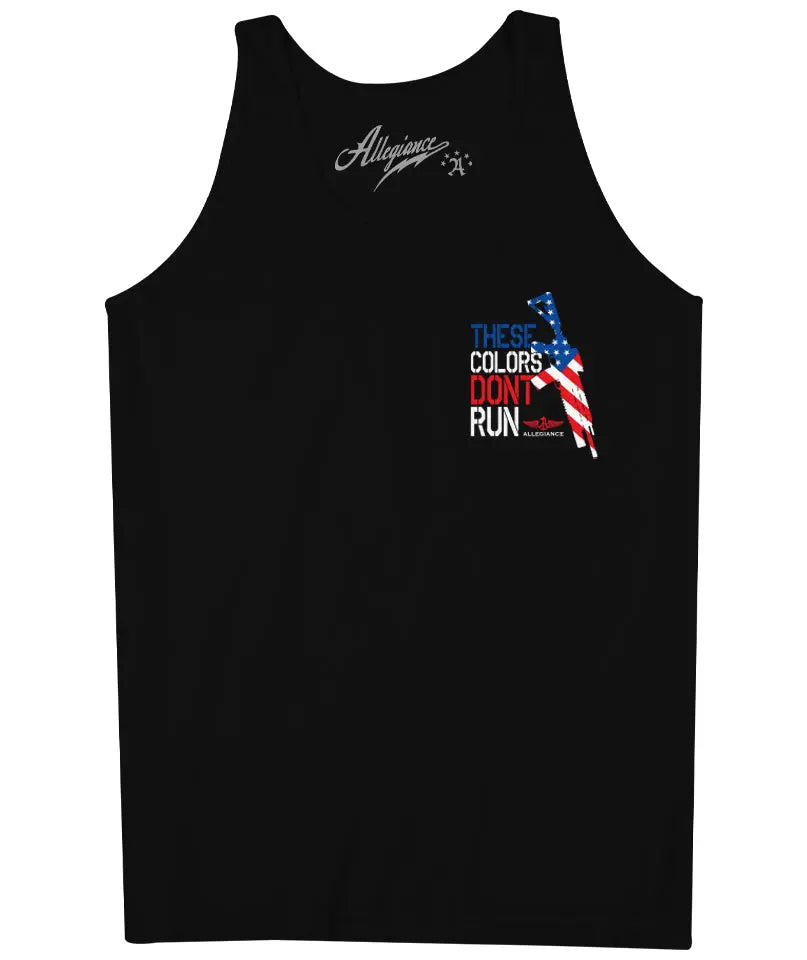 Don't Run Back Hit Tank Top - Allegiance Clothing