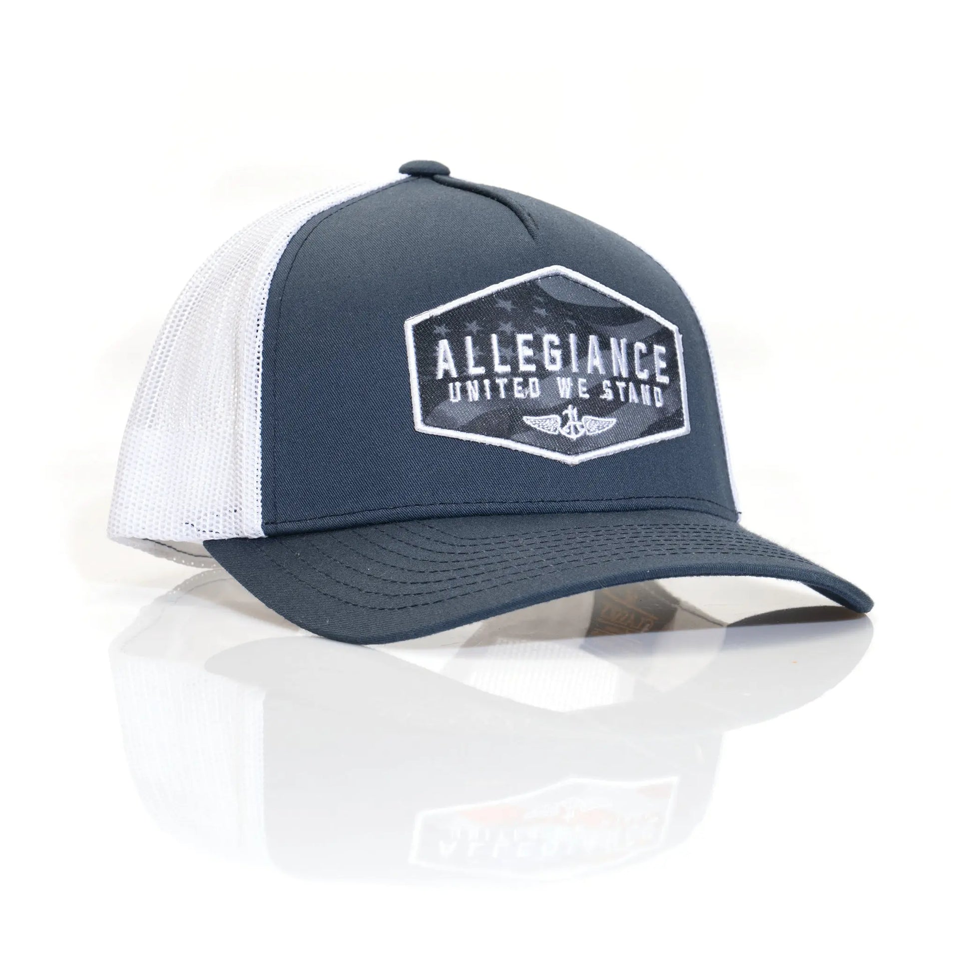 Glory Stealth Curved Trucker - Allegiance Clothing