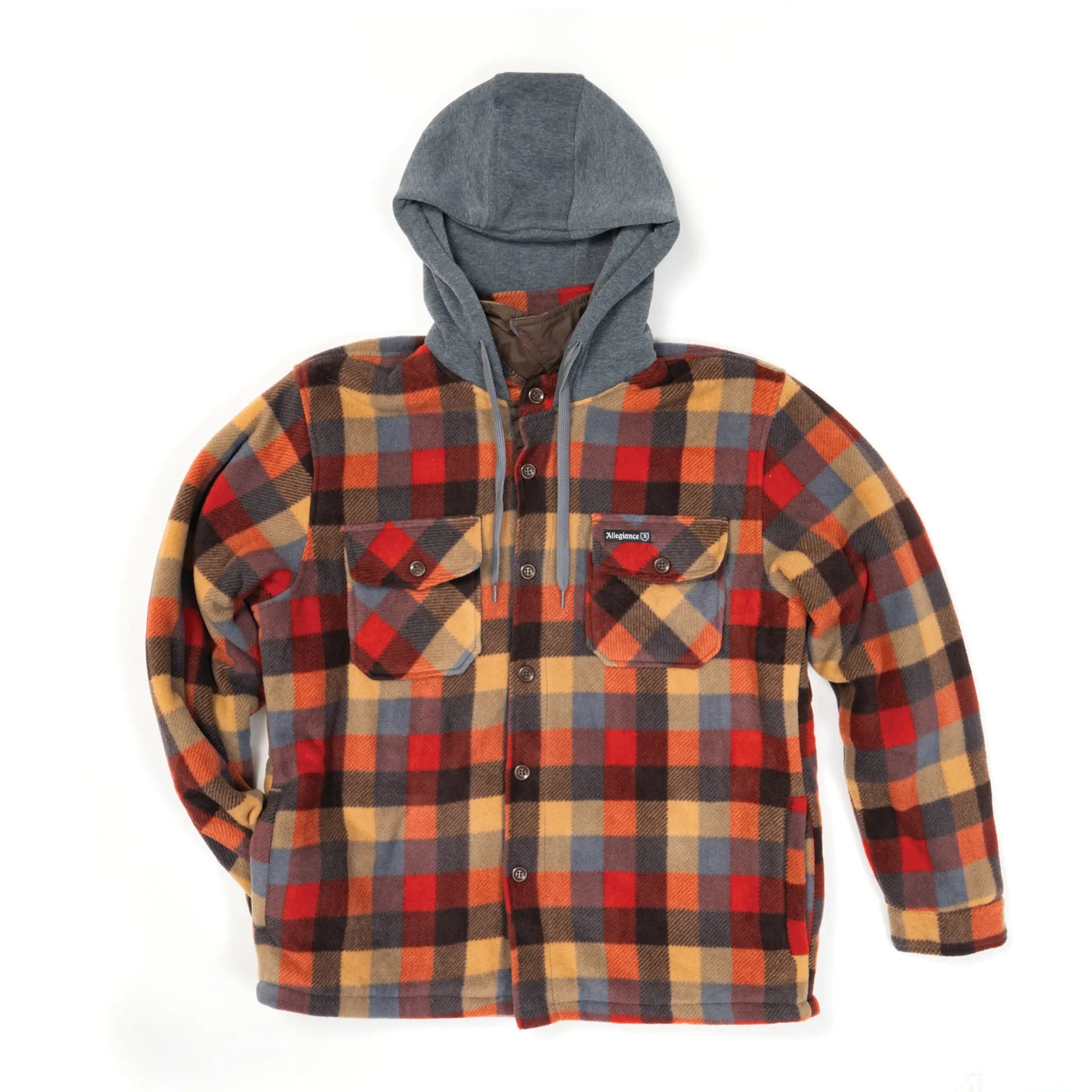 Official Hooded Flannel - Allegiance Clothing