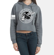 Winged Cropped Hoodie ALLEGIANCE CLOTHING