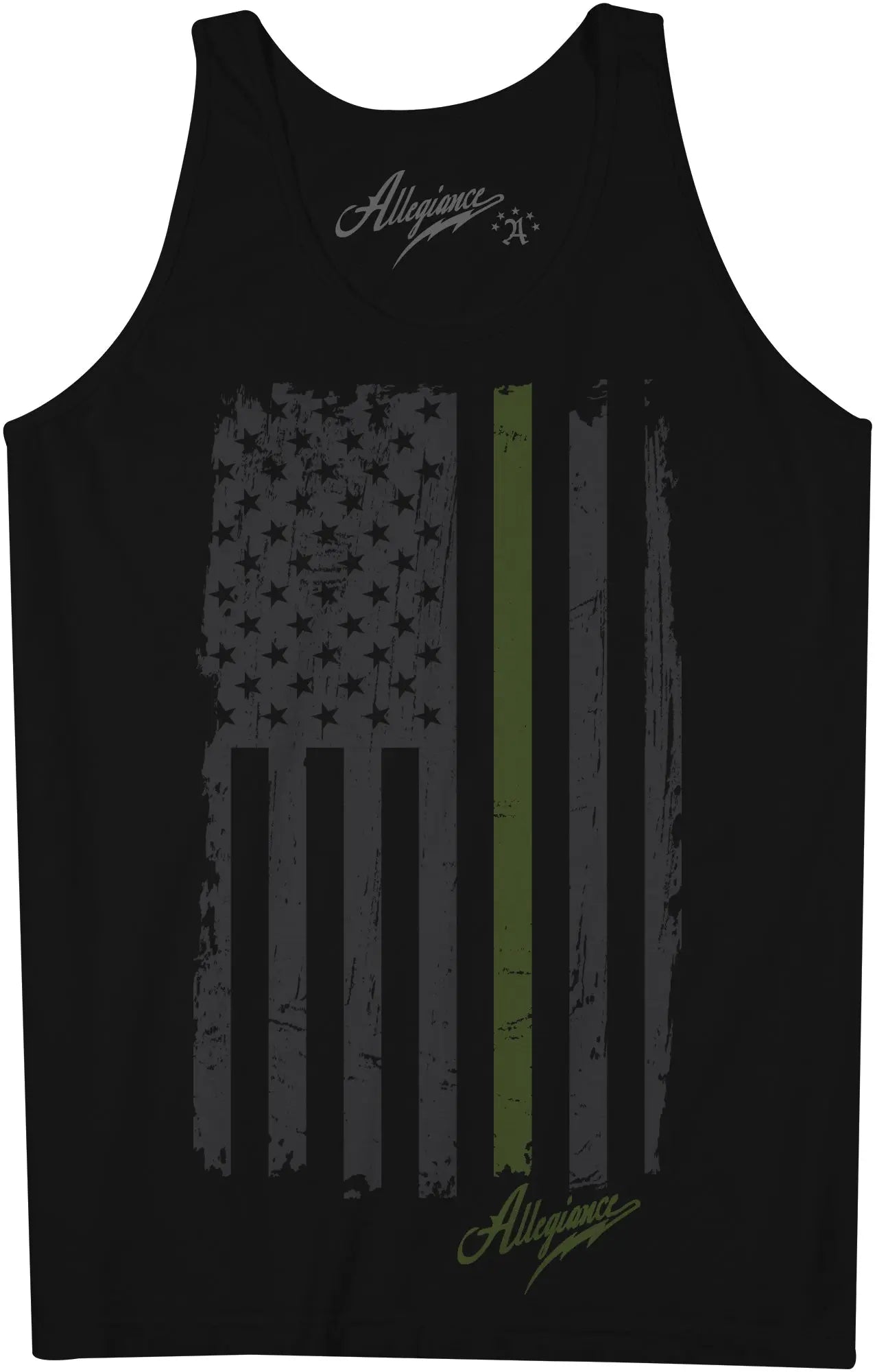 Green Line Tank ALLEGIANCE CLOTHING