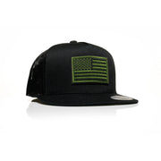 USA Green Flag Patch Trucker - Allegiance Clothing