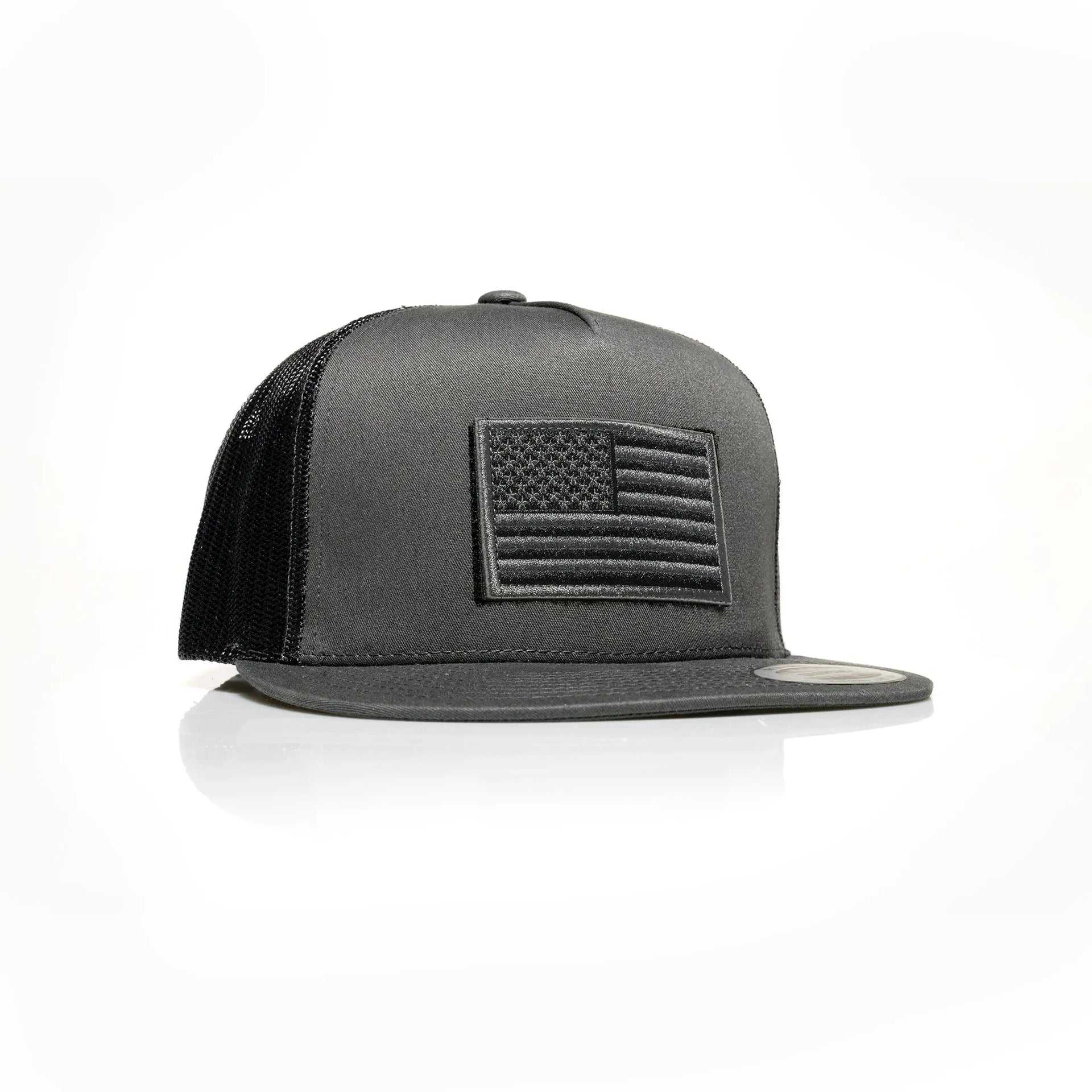 USA Black Flag Patch Trucker - Allegiance Clothing