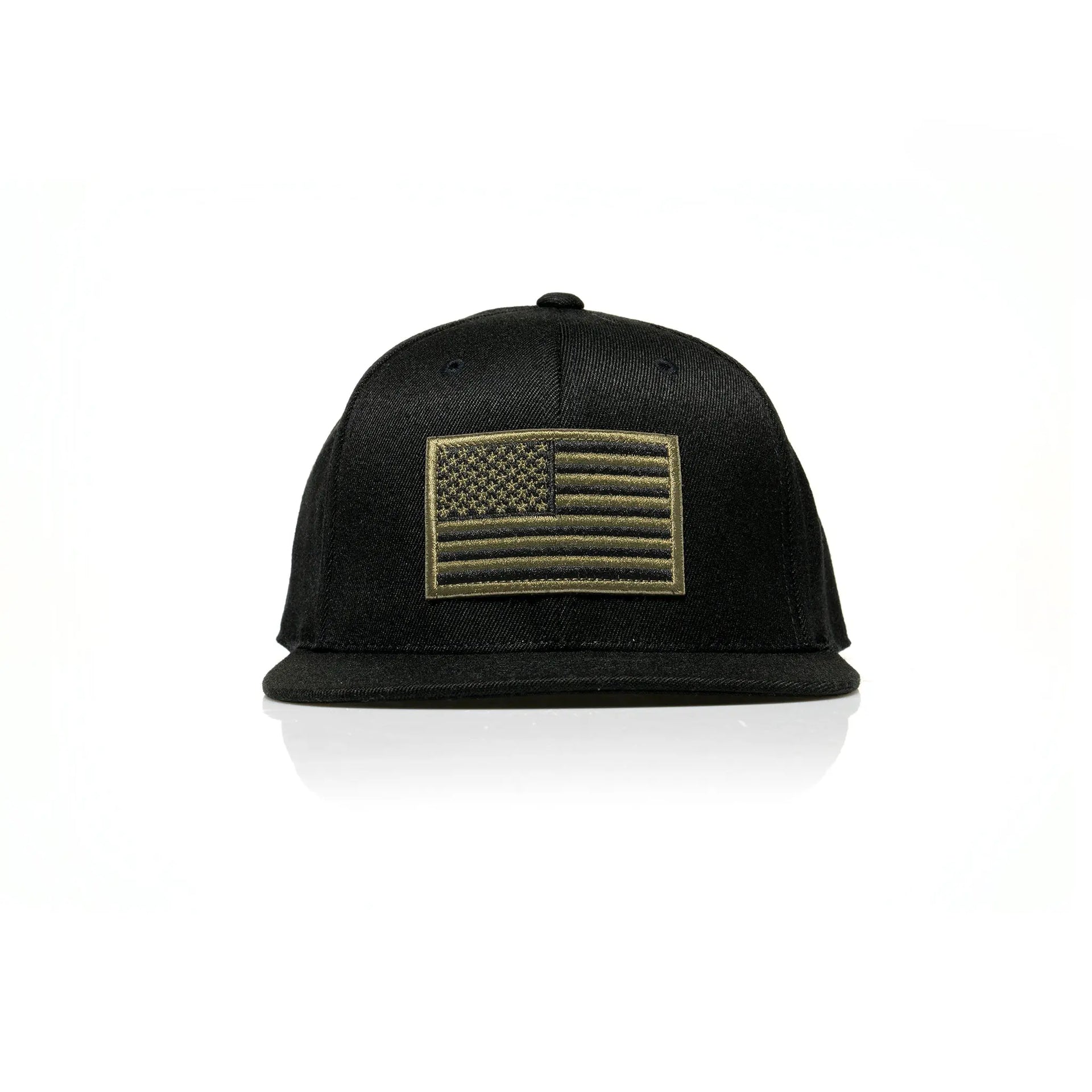 USA Green Flag Patch Flexfit Snapback 110 - Allegiance Clothing