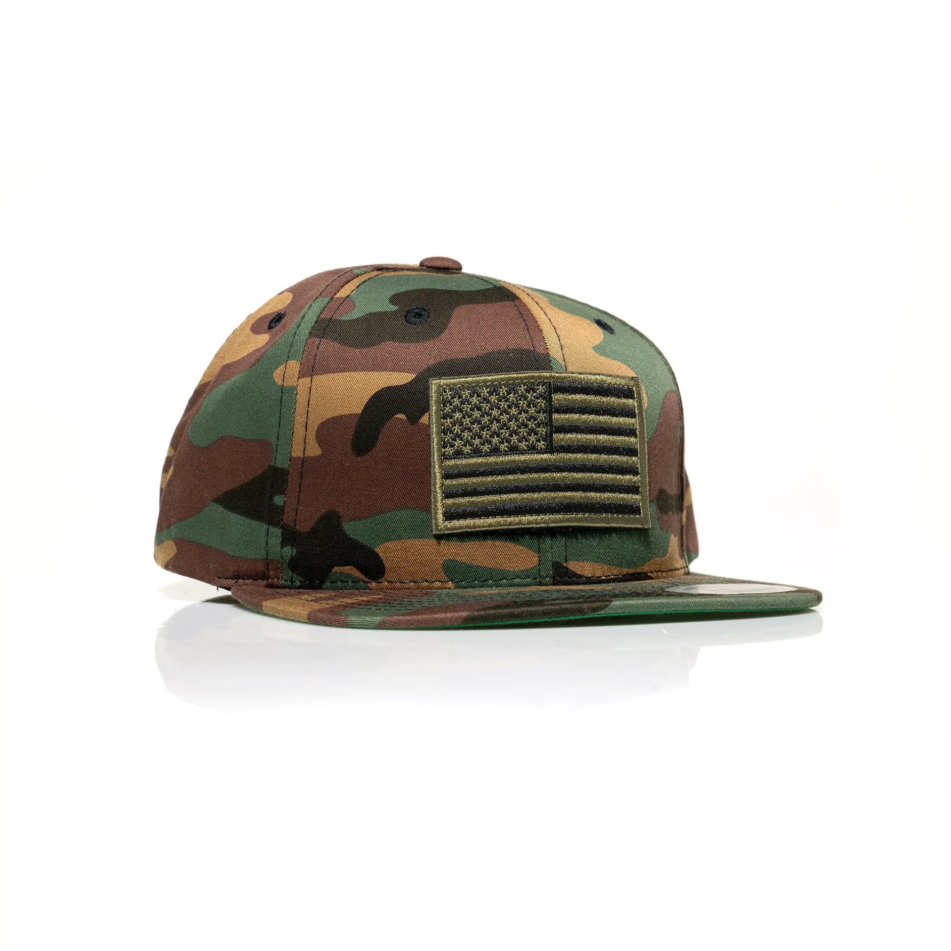 USA Green Flag Patch Snapback - Allegiance Clothing