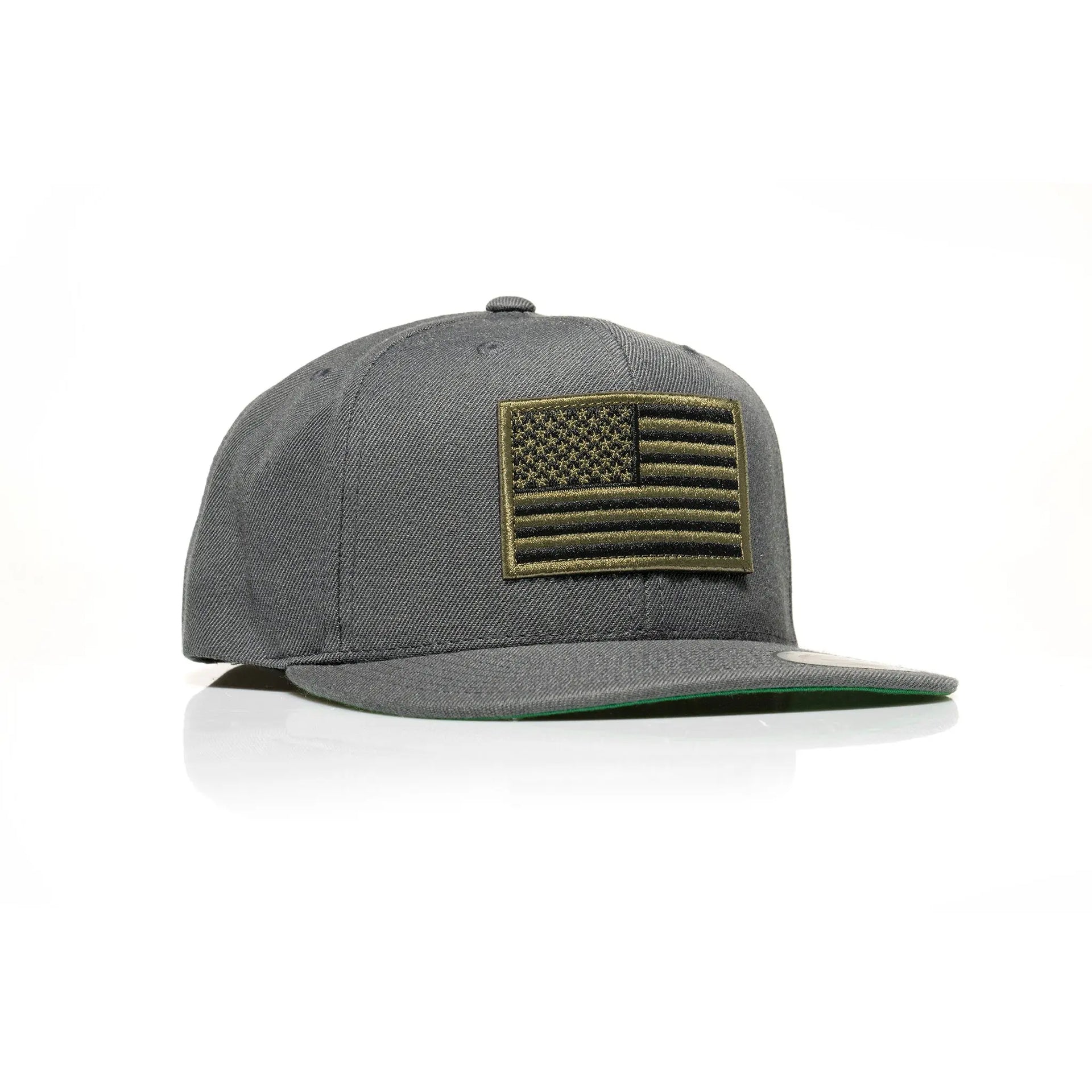 USA Green Flag Patch Snapback - Allegiance Clothing