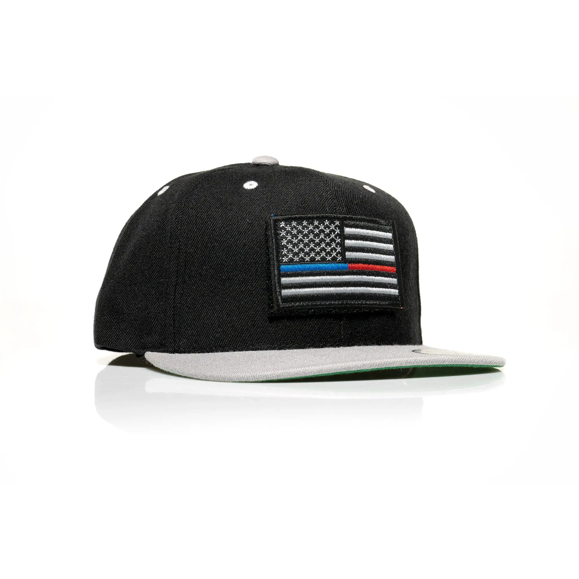 Thin Blue/Red Line Patch Snapback - Allegiance Clothing