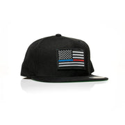 Thin Blue/Red Line Patch Snapback - Allegiance Clothing