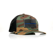 Thin Blue Line Patch Trucker - Allegiance Clothing