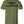 Back view of Brentling Premium Tee in OD green with large Allegiance anchor and wing logo