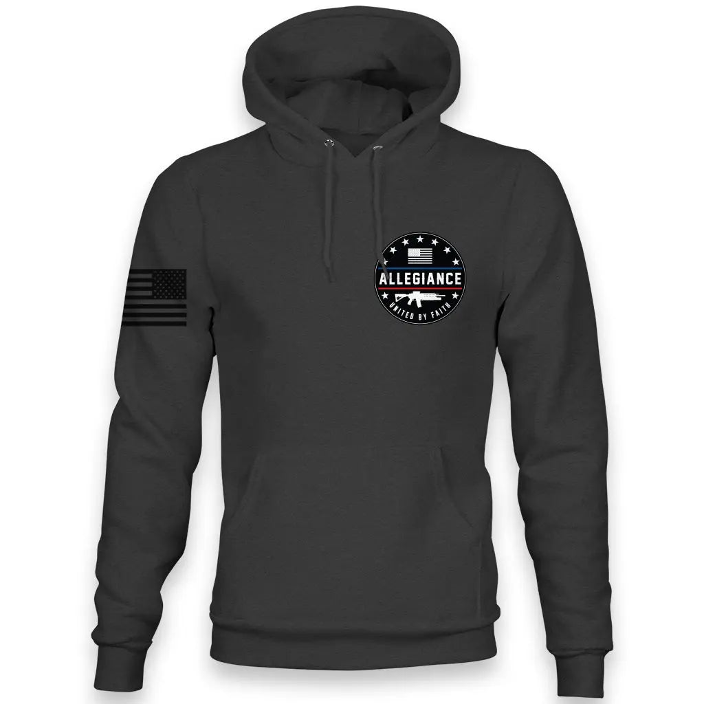 Combat Back Hit Hoodie ALLEGIANCE CLOTHING