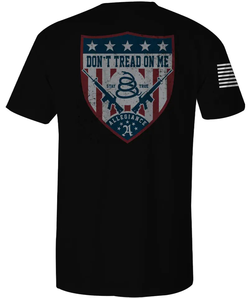 Don't Tread Shield Tee ALLEGIANCE CLOTHING