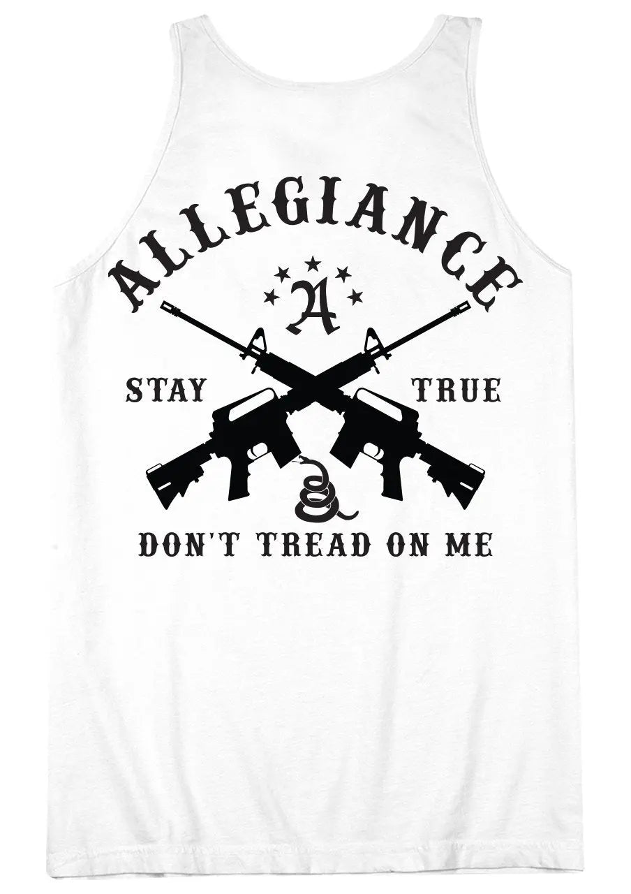 Don't Tread Back Hit Tank Top ALLEGIANCE CLOTHING