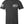Front of Gunner Flag Premium Tee in charcoal featuring mini rifle and flag design with 