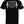 Back of Gunner Flag black tee with rifles and American flag design, Allegiance text above and U.S.A below