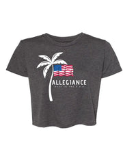 Vibe Crop Top Tee ALLEGIANCE CLOTHING