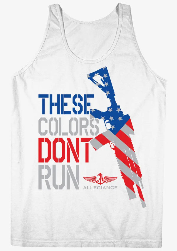 Don't Run Tank Top ALLEGIANCE CLOTHING